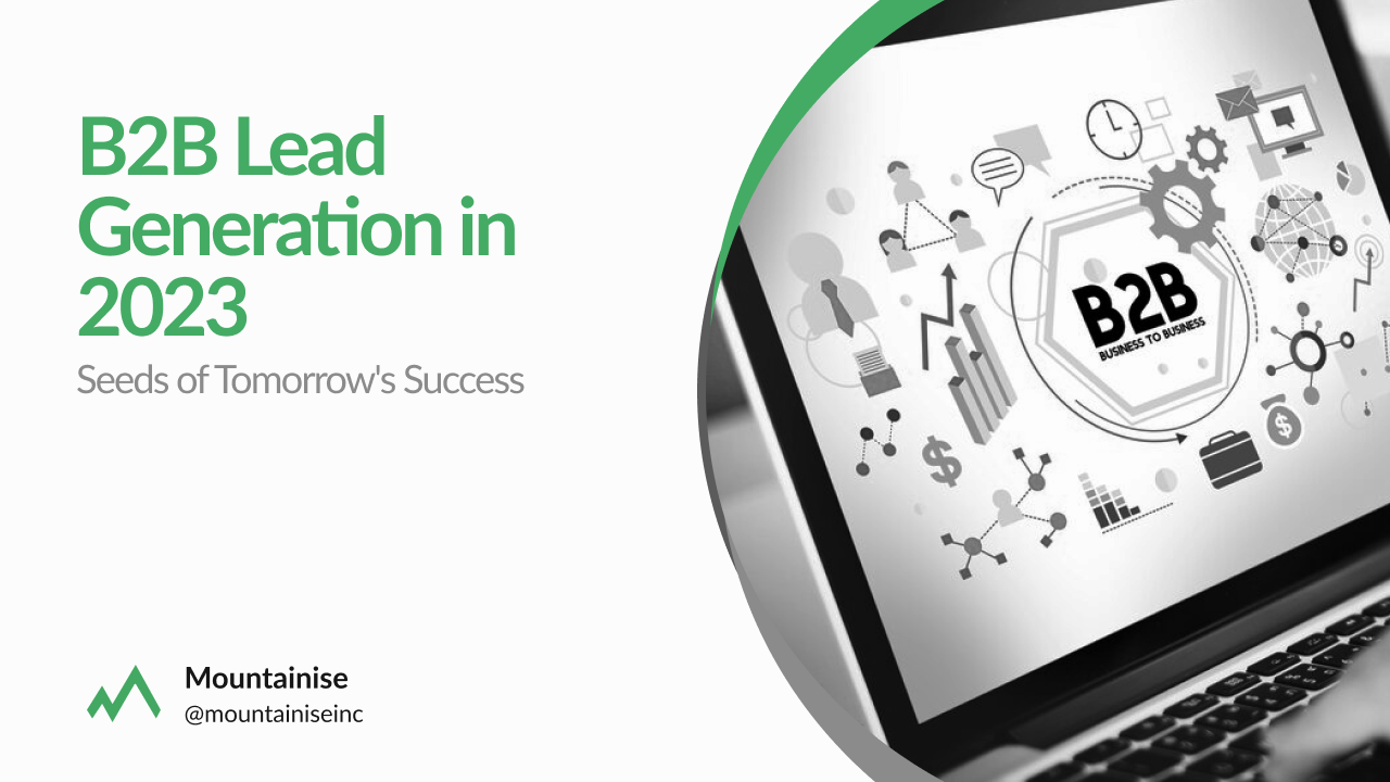 b2b sales leads, b2b sales lead generation