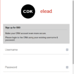 ELeads CRM Login Process