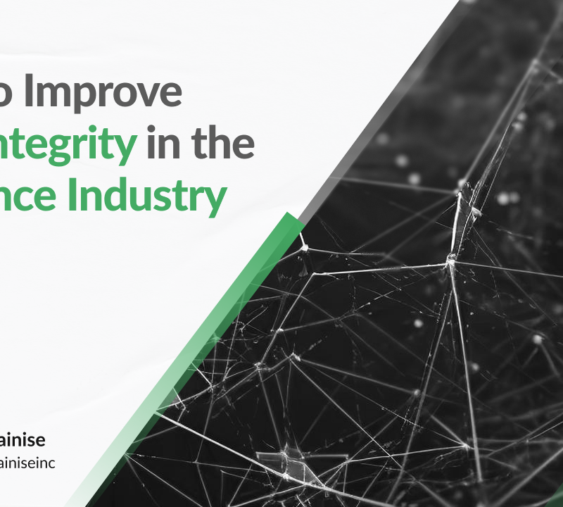 Data Integrity in the Insurance Industry