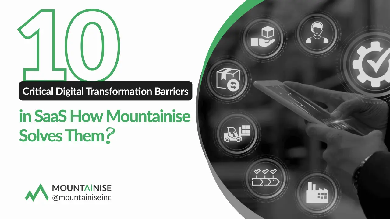 10 Critical Digital Transformation Barriers in SaaS