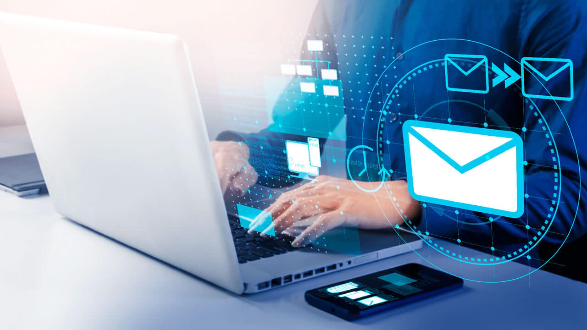 Marketing automation allows emails to be triggered by time or specific actions